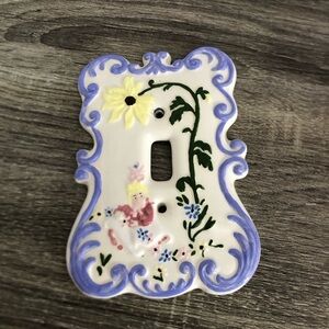Vtg Holland Mold Light Switch Cover